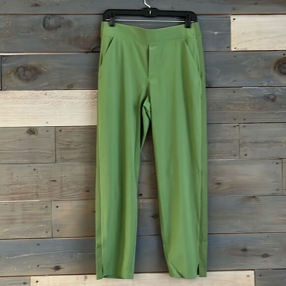 Athleta Women's 10 Brooklyn Ankle Jogger Pants Vineyard Green - Picture 3 of 10